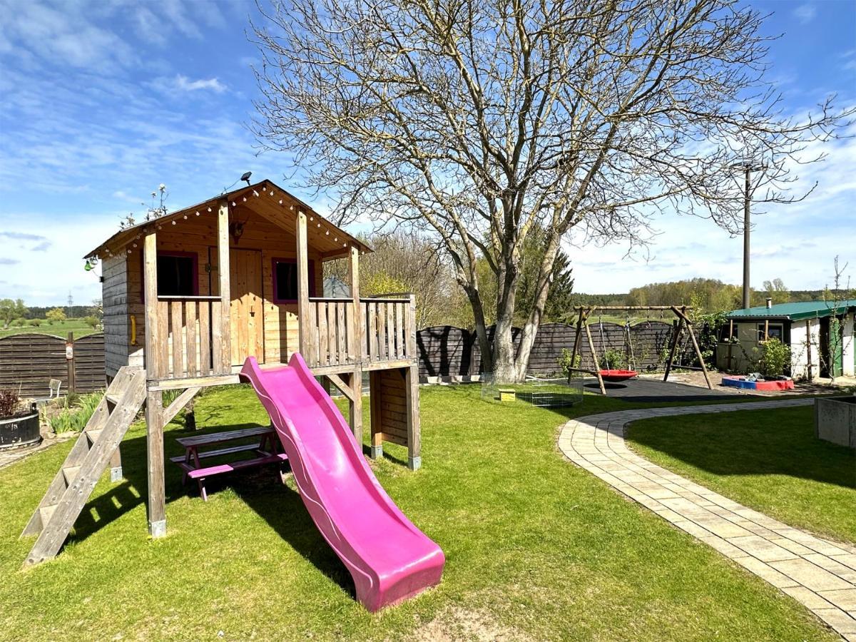 Behindertengerechte Ferienwohnung Nossentiner Huette 外观 照片